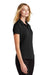 Port Authority LK864 Womens C-Free Performance Moisture Wicking Short Sleeve Polo Shirt Deep Black Model 3q