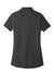 Port Authority LK867 Womens C-FREE Pique Short Sleeve Polo Shirt Heather Charcoal Grey Flat Back