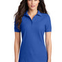 Port & Company Womens Core Stain Resistant Short Sleeve Polo Shirt - Royal Blue