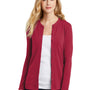 Port Authority Womens Concept Long Sleeve Cardigan Sweater - Rich Red