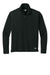 New Era LNEA228 Womens Power 1/4 Zip Sweatshirt Black Flat Front