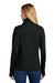 New Era LNEA228 Womens Power 1/4 Zip Sweatshirt Black Model Back