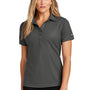 Ogio Womens Jewel Moisture Wicking Short Sleeve Polo Shirt - Diesel Grey