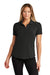 Ogio LOG152 Womens Motion Short Sleeve Polo Shirt Blacktop Model Front