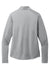 Ogio LOG153 Womens Motion 1/4 Zip Sweatshirt Greystone Flat Back