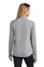 Ogio LOG153 Womens Motion 1/4 Zip Sweatshirt Greystone Model Back