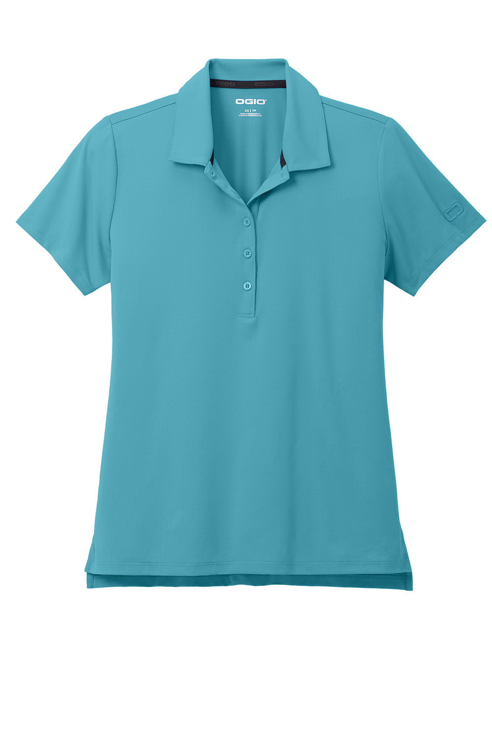 Ogio LOG170 Womens Regain Short Sleeve Polo Shirt Fusion Blue Flat Front