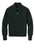 Ogio LOG861 Womens Transcend 1/4 Zip Sweatshirt Blacktop Flat Front