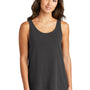 Port & Company Womens Beach Wash Garment Dyed Tank Top - Coal Grey