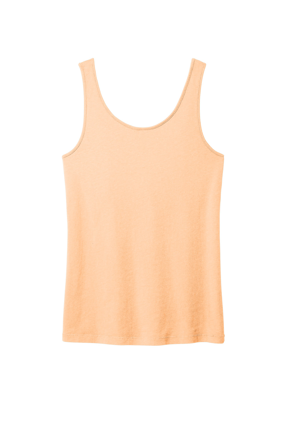 Port & Company LPC099TT Womens Beach Wash Garment Dyed Tank Top Peach Flat Back