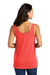 Port & Company LPC099TT Womens Beach Wash Garment Dyed Tank Top Poppy Red Model Back