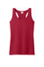 Port & Company LPC380TT Womens Performance Tank Top Red Flat Front