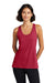 Port & Company LPC380TT Womens Performance Tank Top Red Model Front