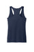 Port & Company LPC380TT Womens Performance Tank Top True Navy Blue Flat Back