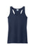 Port & Company LPC380TT Womens Performance Tank Top True Navy Blue Flat Front