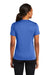 Port & Company LPC380 Womens Dry Zone Performance Moisture Wicking Short Sleeve Crewneck T-Shirt Royal Blue Model Back