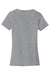 Port & Company LPC450 Womens Fan Favorite Short Sleeve Crewneck T-Shirt Heather Grey Flat Back