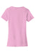 Port & Company LPC450 Womens Fan Favorite Short Sleeve Crewneck T-Shirt Candy Pink Flat Back