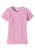 Port & Company LPC450 Womens Fan Favorite Short Sleeve Crewneck T-Shirt Candy Pink Flat Front