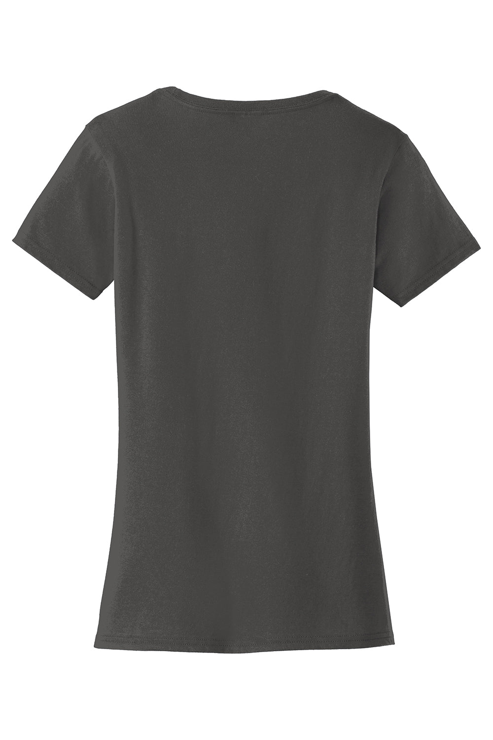 Port & Company LPC450 Womens Fan Favorite Short Sleeve Crewneck T-Shirt Charcoal Grey Flat Back