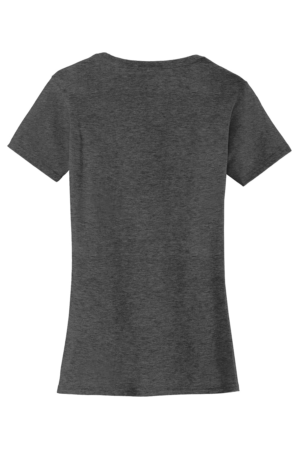 Port & Company LPC450 Womens Fan Favorite Short Sleeve Crewneck T-Shirt Heather Dark Grey Flat Back