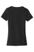 Port & Company LPC450 Womens Fan Favorite Short Sleeve Crewneck T-Shirt Jet Black Flat Back