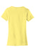 Port & Company LPC450 Womens Fan Favorite Short Sleeve Crewneck T-Shirt Yellow Flat Back