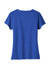 Port & Company LPC455V Womens Fan Favorite Short Sleeve V-Neck T-Shirt Heather True Royal Blue Flat Back