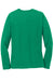 Port & Company LPC54LS Womens Core Long Sleeve Crewneck T-Shirt Kelly Green Flat Back