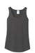 Port & Company LPC54TT Womens Core Tank Top Charcoal Grey Flat Front