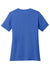 Port & Company LPC54V Womens Core Short Sleeve V-Neck T-Shirt Royal Blue Flat Back