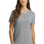 Port & Company Womens Core Short Sleeve Crewneck T-Shirt - Heather Grey