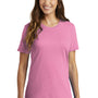 Port & Company Womens Core Short Sleeve Crewneck T-Shirt - Candy Pink