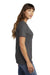 Port & Company LPC54 Womens Core Short Sleeve Crewneck T-Shirt Charcoal Grey Model Side