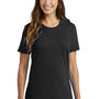 Port & Company Womens Core Short Sleeve Crewneck T-Shirt - Jet Black