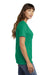 Port & Company LPC54 Womens Core Short Sleeve Crewneck T-Shirt Kelly Green Model Side