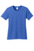 Port & Company LPC54 Womens Core Short Sleeve Crewneck T-Shirt Royal Blue Flat Front