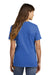 Port & Company LPC54 Womens Core Short Sleeve Crewneck T-Shirt Royal Blue Model Back