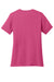 Port & Company LPC54 Womens Core Short Sleeve Crewneck T-Shirt Sangria Pink Flat Back