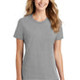 Port & Company Womens Core Short Sleeve Crewneck T-Shirt - Heather Grey