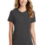 Port & Company Womens Core Short Sleeve Crewneck T-Shirt - Charcoal Grey