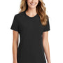 Port & Company Womens Core Short Sleeve Crewneck T-Shirt - Jet Black