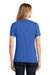 Port & Company LPC55 Womens Core Short Sleeve Crewneck T-Shirt Royal Blue Model Back