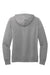 Port & Company LPC78H Womens Core Fleece Hooded Sweatshirt Hoodie Heather Grey Flat Back