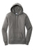 Port & Company LPC78H Womens Core Fleece Hooded Sweatshirt Hoodie Heather Graphite Grey Flat Front