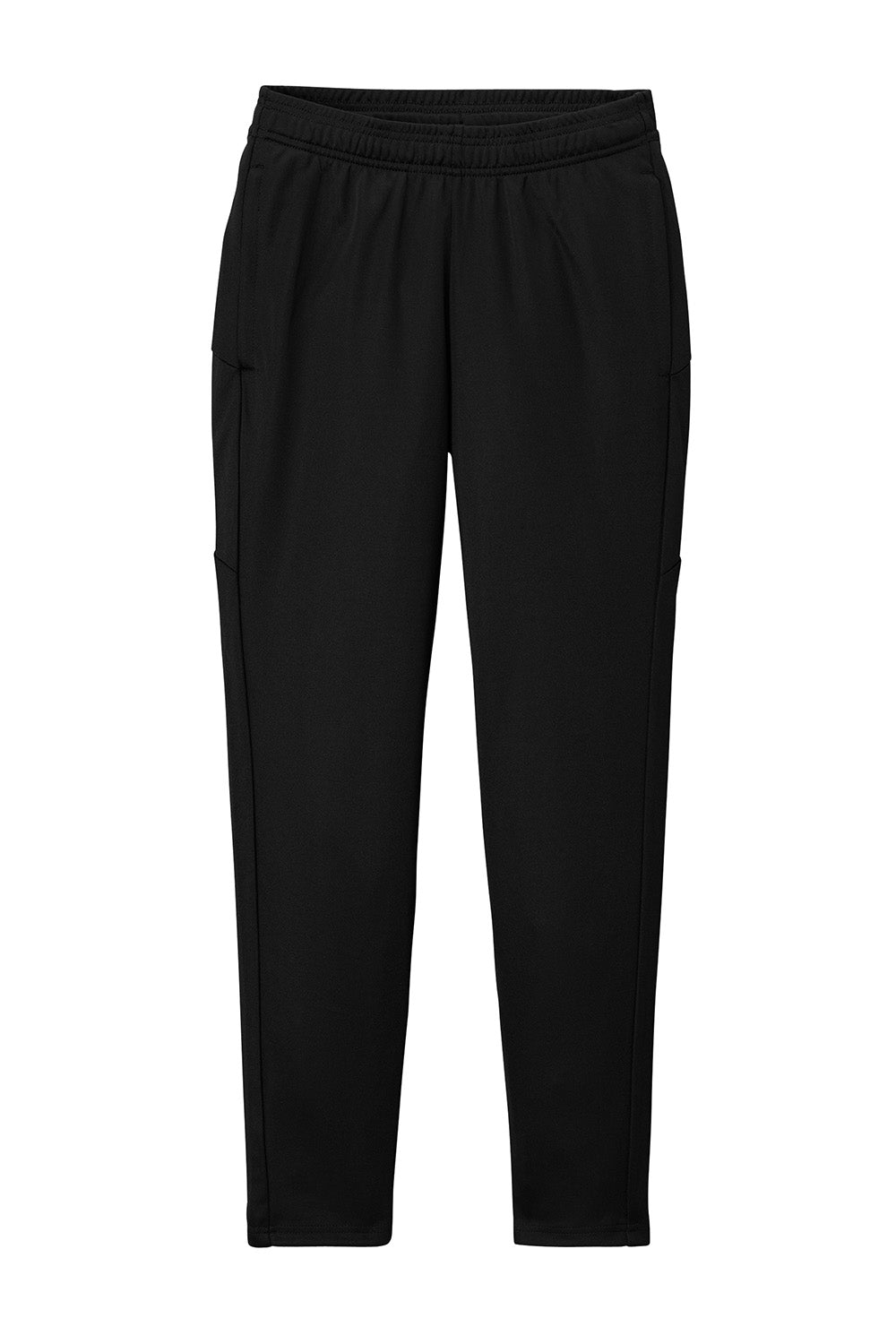 Sport-Tek LPST800 Womens Travel Pants w/ Pockets Black Flat Front