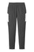 Sport-Tek LPST800 Womens Travel Pants w/ Pockets Iron Grey/White Flat Front