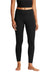 Sport-Tek LPST890 Womens Moisture Wicking Leggings Black Model Front