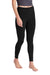 Sport-Tek LPST891 Womens Moisture Wicking High Rise Leggings Black Model 3q