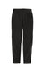 Sport-Tek LPST95 Womens Tricot Track Pants w/ Pockets Black Flat Back